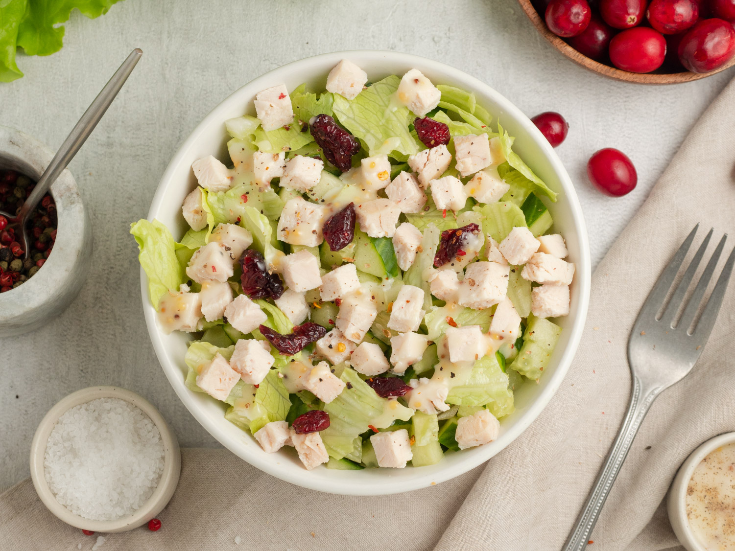 Салат из куриной грудки