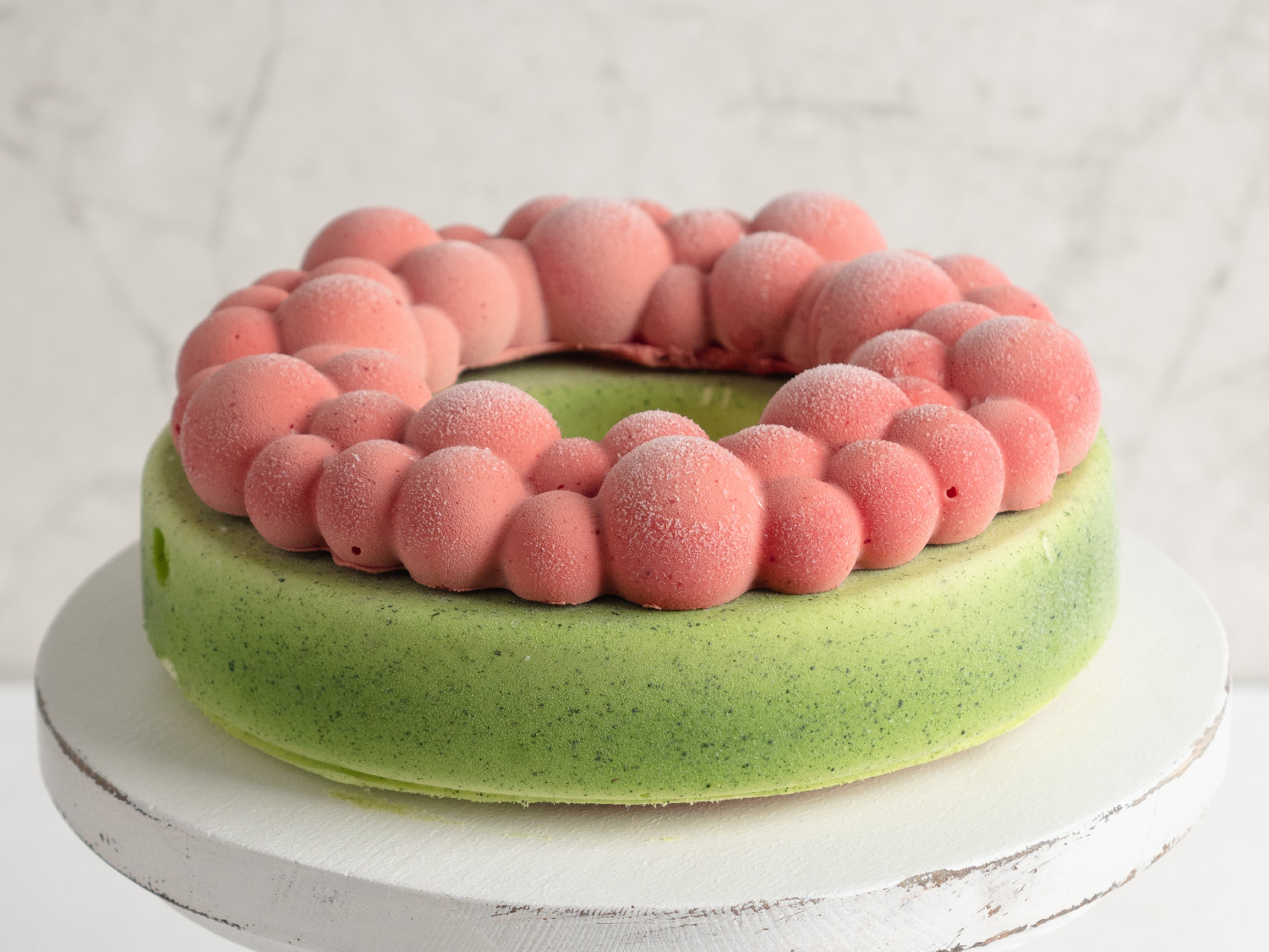 Торт мороженое «Малиновые облака»