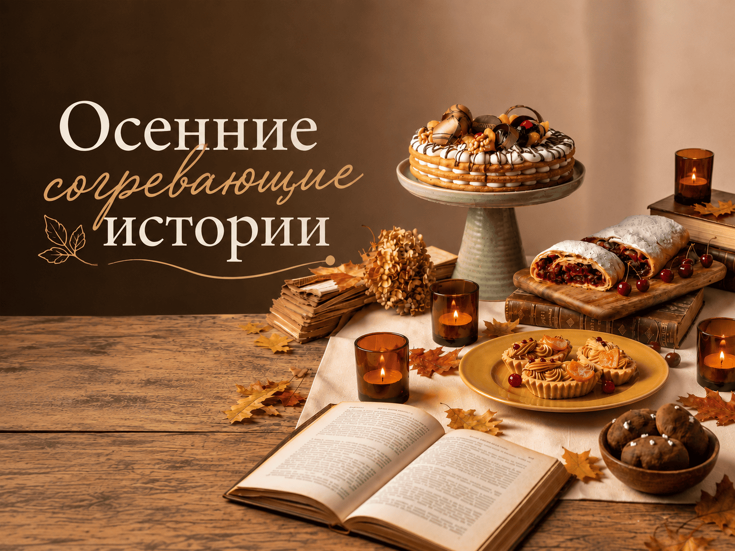 Осенние согревающие истории🍁❤️