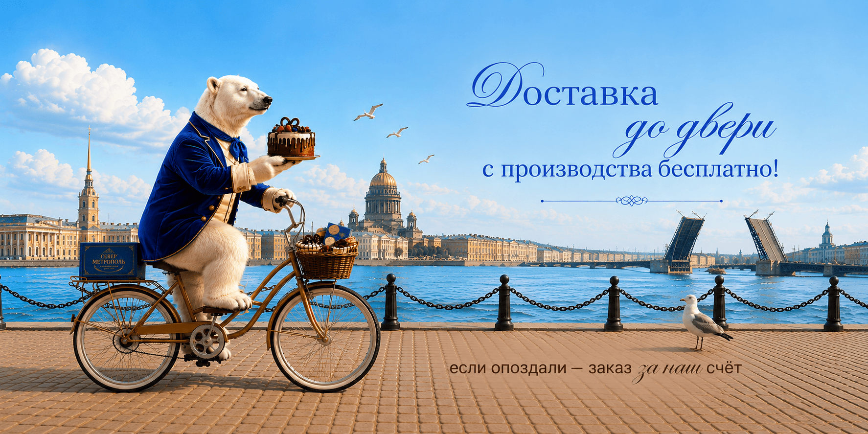 Заказывайте доставку!