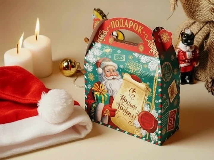 Набор кондитерских изделий Подарок новогодний детский