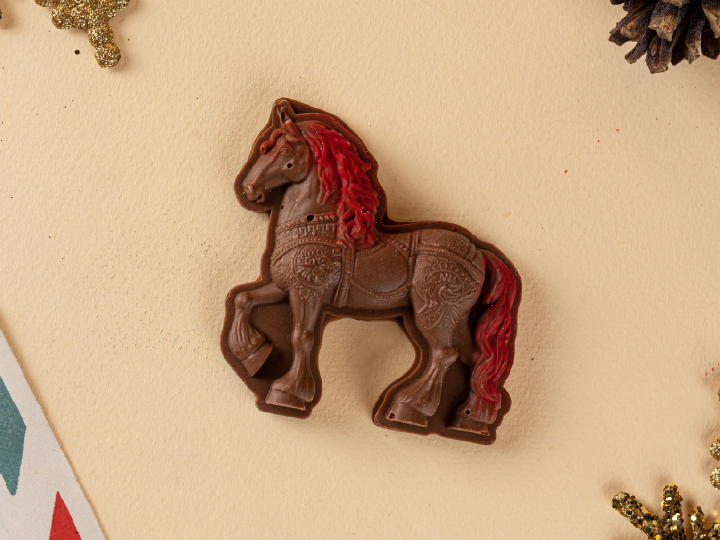 Фигурка шоколадная новогодняя Лошадь