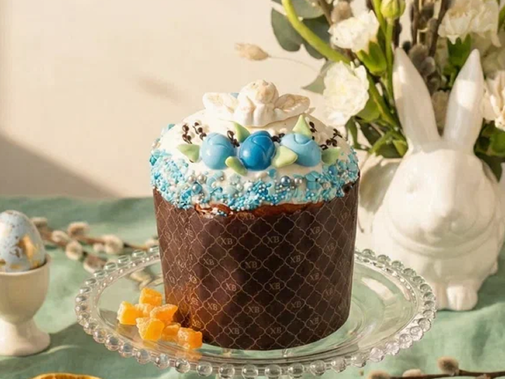 Кулич сдобный с изюмом и цукатами (Север)