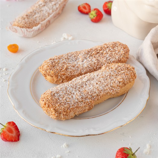 Пирожное «Эклер» с обсыпкой за 5 шт