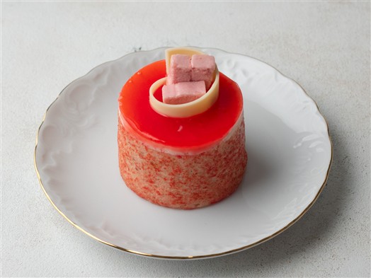 Пирожное Йогуртово-Клубничное