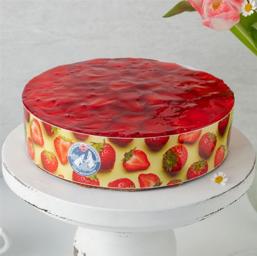 Торт «Чизкейк с клубникой» за 1 шт