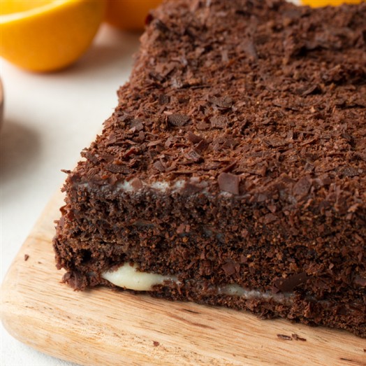 Торт Шоколадный с заварным кремом за 0.875 кг