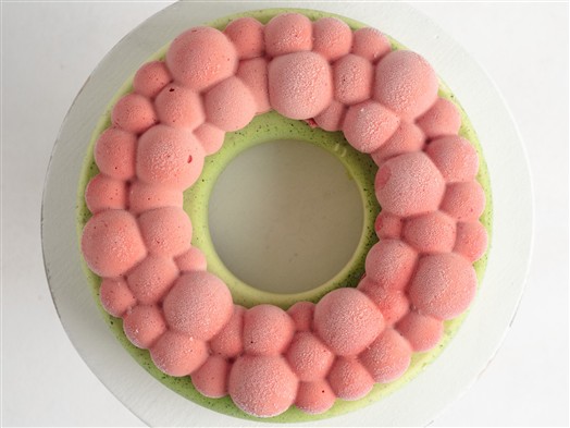 Торт мороженое «Малиновые облака»