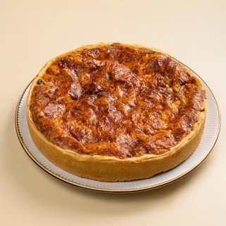 Киш лорен с цыплёнком и каперсами