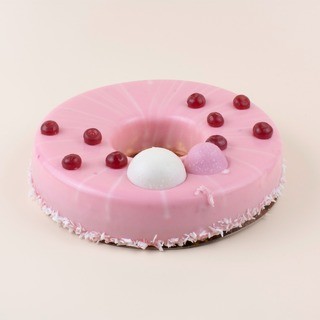 Торт Баблкейк вишневый за 1 шт