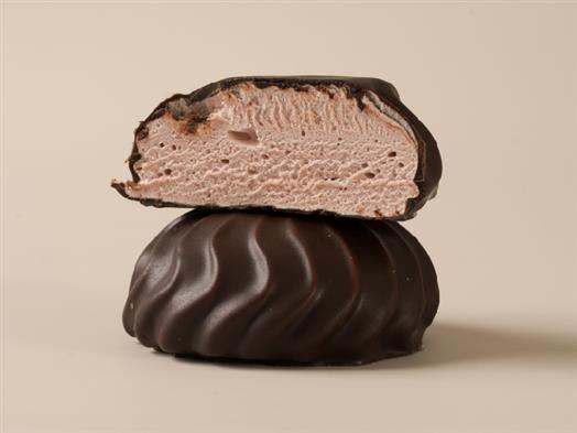 Зефир в шоколаде Малина-апельсин