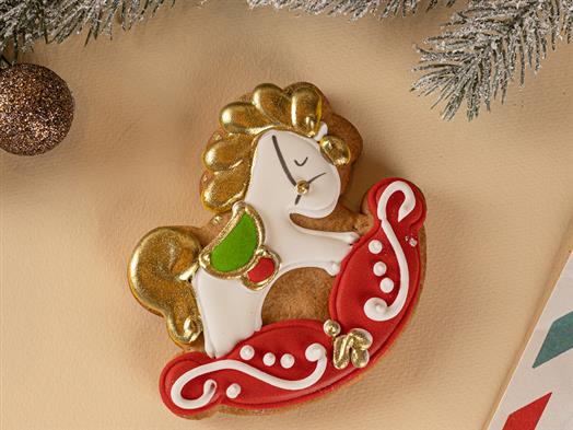 Имбирный пряник Лошадка-качалка