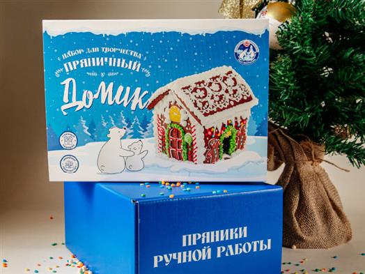 Пряник Архангельский «Конструктор домик»