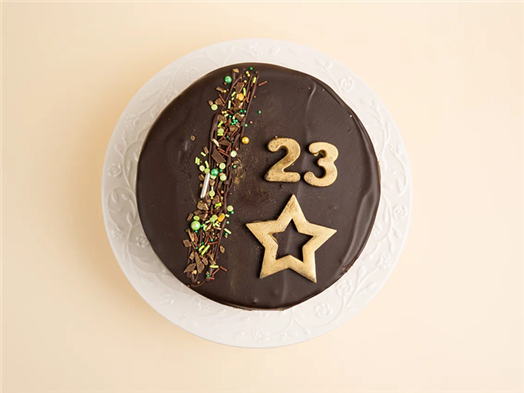 Торт 23 февраля (Красный бархат)