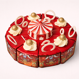 Торт бисквитный Королевский цирк Гии Эрадзе за 1 шт