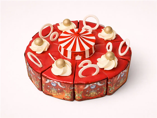 Торт бисквитный Королевский цирк Гии Эрадзе