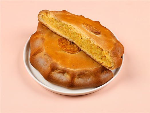 Пирог постный с капустой