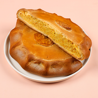 Пирог постный с капустой за 0.5 кг