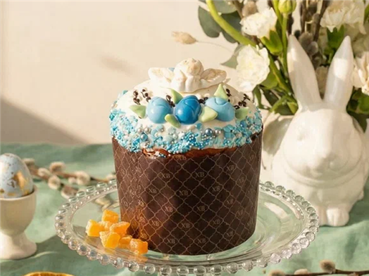 Кулич сдобный с изюмом и цукатами (Север)