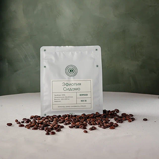 Кофе в зерне (Эфиопия, Сидамо) за 1 шт
