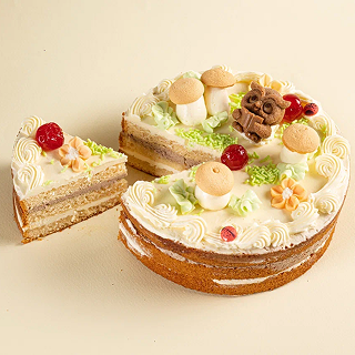 Торт бисквитный Северная сказка 0,650 кг за 1 шт