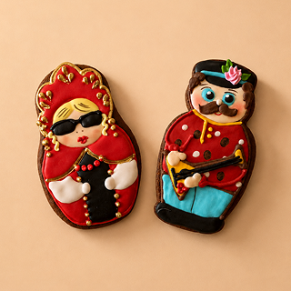 Пряник Архангельский Матрёшка за 1 шт